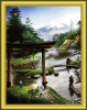 Fujiyama Gardens Print